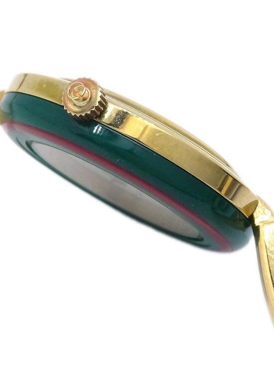 Gucci 11/12.2 Change Bezel Chameleon Quartz Watch SS 117915 main image 11